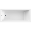 Rechteckwanne Langeoog 180 Solo (Ablauf Seite) 180x80x45cm