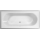 Rechteckwanne Juist 180x80x43cm