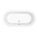 Freistehende Badewanne Livorno oval 170x80cm