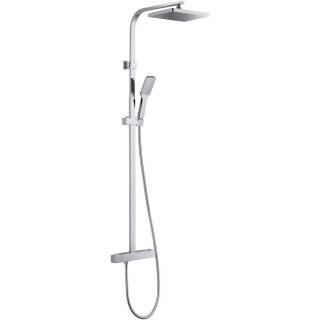 Euroshowers Thermo Combi Shower, Square 250×170 mm