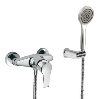 Tres K-Tres, Einhebel Brausemischer, chrom