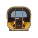 HANKO Outdoor Sauna für 6 Personen; 210x180x210 cm