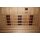 KOTKA Sauna+ Infrarotkabine 4 Personen; 200x150x190 cm