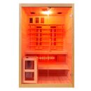 TWINCOMBI Sauna+Infrarot 2 Personen; 130x120x200 cm
