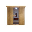 LAHTI Außensauna Infra & Sauna für 4-6...