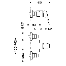 Tres Canigó-Tres, Einhebel Brausemischer, chrom