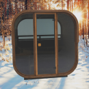 Hekla Cube 160 - für 2 Personen (inkl. Ofen)