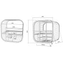 Hekla Cube 210 - für 4 Personen