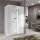 Novellini Glax 2 2.0 2P - Dampfdusche 120x80 cm Total White 11,5 cm