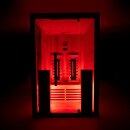 Hekla Infrarotkabine Infrared 130 - 2 Personen (130 x 120 x 200cm)