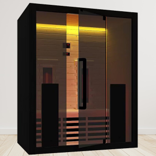 Hekla Infrarotkabine Infrared 160 - 2 Personen (160 x 120 x 200cm)