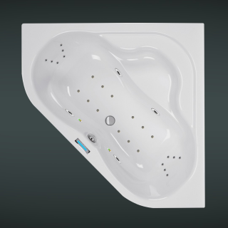 EUROLINE II - Whirlpool Badewanne mit Power Kombisystem