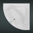 GLAMOUR - Whirlpool Badewanne mit Power Kombisystem