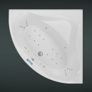 GLAMOUR - Whirlpool Badewanne mit Power Kombisystem