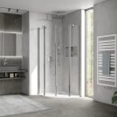 HSK Exklusiv 2.0 Runddusche pendelbar, 4-teilig (Radius...