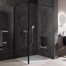 HSK Exklusiv 2.0 Seitenwand für Drehfalttür pendelbar 100 cm Gunmetal gebürstet