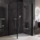 HSK Exklusiv 2.0 Seitenwand für Drehfalttür pendelbar 100 cm Gunmetal gebürstet