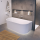 RIHO Badewanne Desire B2W - Wandmontage (180x84x60cm)