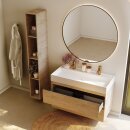 RIHO Badmöbel-Set Spring UP - Rise 100x46x56 cm - 1 Hahnloch Caramel Oak