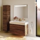 RIHO Badmöbel-Set Spring UP - Rise 100x46x56 cm - 1 Hahnloch Caramel Oak