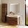 RIHO Badmöbel-Set Spring UP - Rise 100x46x56 cm - 1 Hahnloch Caramel Oak