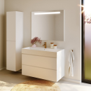 RIHO Badmöbel-Set Spring UP - Rise 80x46x56 cm Weiß hochglanz