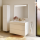 RIHO Badmöbel-Set Spring UP - Rise 80x46x56 cm Weiß hochglanz