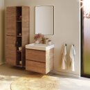 RIHO Badmöbel-Set Spring UP - Vow 100x40x56 cm - 1 Hahnloch Nature Oak