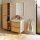 RIHO Badmöbel-Set Spring UP - Vow 100x40x56 cm - 1 Hahnloch Nature Oak