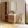 RIHO Badmöbel-Set Spring UP - Vow 100x40x56 cm - 1 Hahnloch Nature Oak