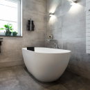 RIHO Bilbao - Freistehende Badewanne (weiß matt)