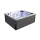 EAGO AWT IN-406 premium Sterling Silver 225x185cm grau
