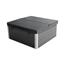 EAGO AWT IN-703 premium Sterling Silver 225x225cm grau