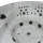 EAGO AWT IN-392 classic extreme Silver Marble 240x240cm grau