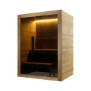 Hekla Indoor Sauna Traditional Scandi 160 - 3 Personen (160 x 120 x 210cm) inkl. Heizgerät