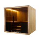 Hekla Indoor Sauna Traditional Scandi 220 - 6 Personen (220 x 210 x 210cm) inkl. Heizgerät