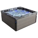 EAGO AWT IN-403 extreme pro Cloudy Black 200x200cm grau