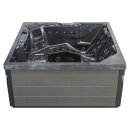 EAGO AWT IN-403 premium Cloudy Black 200x200cm grau