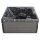 EAGO AWT IN-403 premium Cloudy Black 200x200cm grau