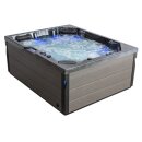 EAGO AWT IN-406 extreme pro Cloudy Black 225x185cm grau