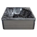EAGO AWT IN-404 extreme pro Cloudy Black 225x225cm grau