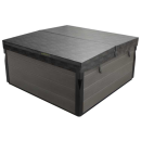 EAGO AWT IN-404 premium Cloudy Black 225x225cm grau