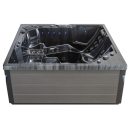EAGO AWT IN-404 premium Cloudy Black 225x225cm grau