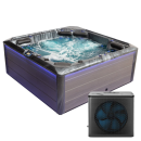 EAGO AWT IN-703 mit Wärmepumpe Cloudy Black...