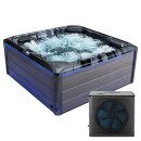 EAGO AWT IN-701 mit Wärmepumpe Cloudy Black...