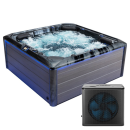 EAGO AWT IN-701 mit Wärmepumpe Cloudy Black...