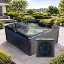 EAGO AWT IN-702 mit Wärmepumpe Cloudy Black...