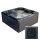 EAGO AWT IN-702 mit Wärmepumpe Cloudy Black 212x212cm grau