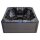 EAGO AWT IN-702 mit Wärmepumpe Cloudy Black 212x212cm grau