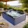 EAGO AWT IN-704 premium Cloudy Black 220x160cm grau